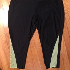 Plus size activewear Capri
